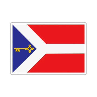 Flag of Gori Georgia STICKER Vinyl Die-Cut Decal 5 Inch - The Sticker Space
