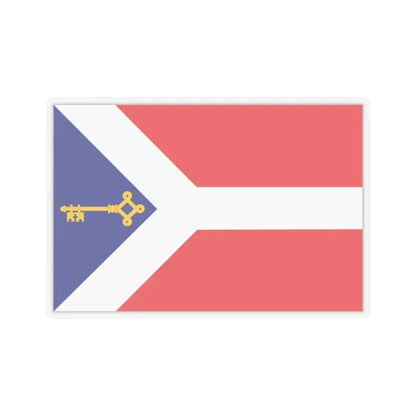 Flag of Gori Georgia - STICKER Vinyl Kiss-Cut Decal 2 Inch Transparent - The Sticker Space