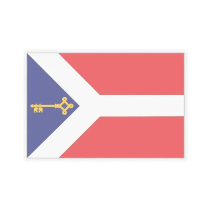 Flag of Gori Georgia - STICKER Vinyl Kiss-Cut Decal 3 Inch Transparent - The Sticker Space
