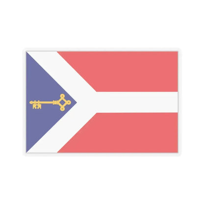 Flag of Gori Georgia - STICKER Vinyl Kiss-Cut Decal 4 Inch Transparent - The Sticker Space