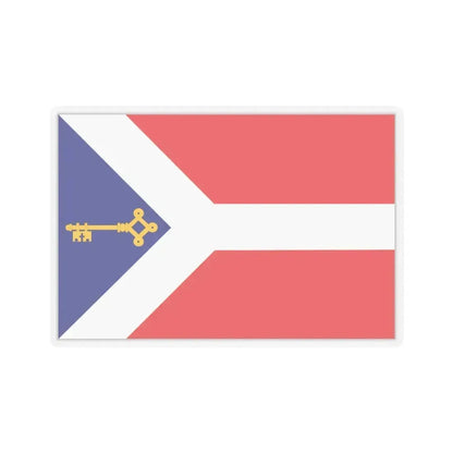 Flag of Gori Georgia - STICKER Vinyl Kiss-Cut Decal 6 Inch Transparent - The Sticker Space