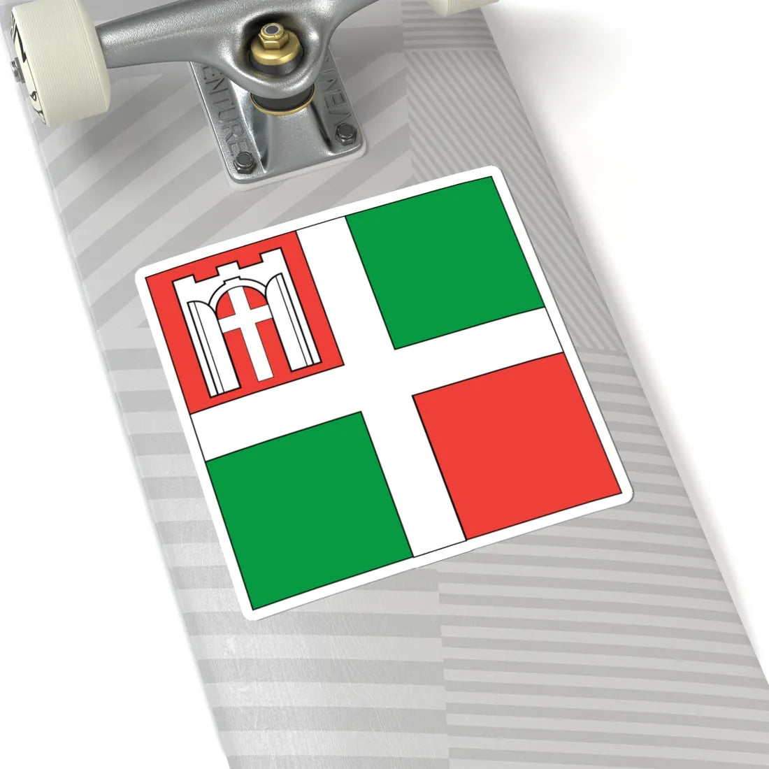 Flag of Gorohiv (Ukraine) STICKER Vinyl Kiss-Cut Decal - The Sticker Space