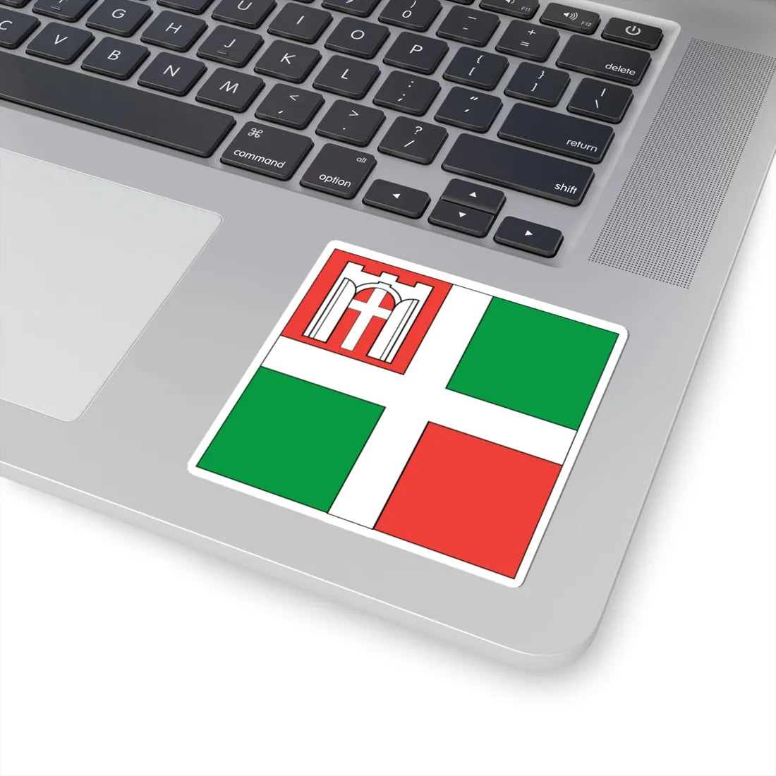 Flag of Gorohiv (Ukraine) STICKER Vinyl Kiss-Cut Decal - The Sticker Space