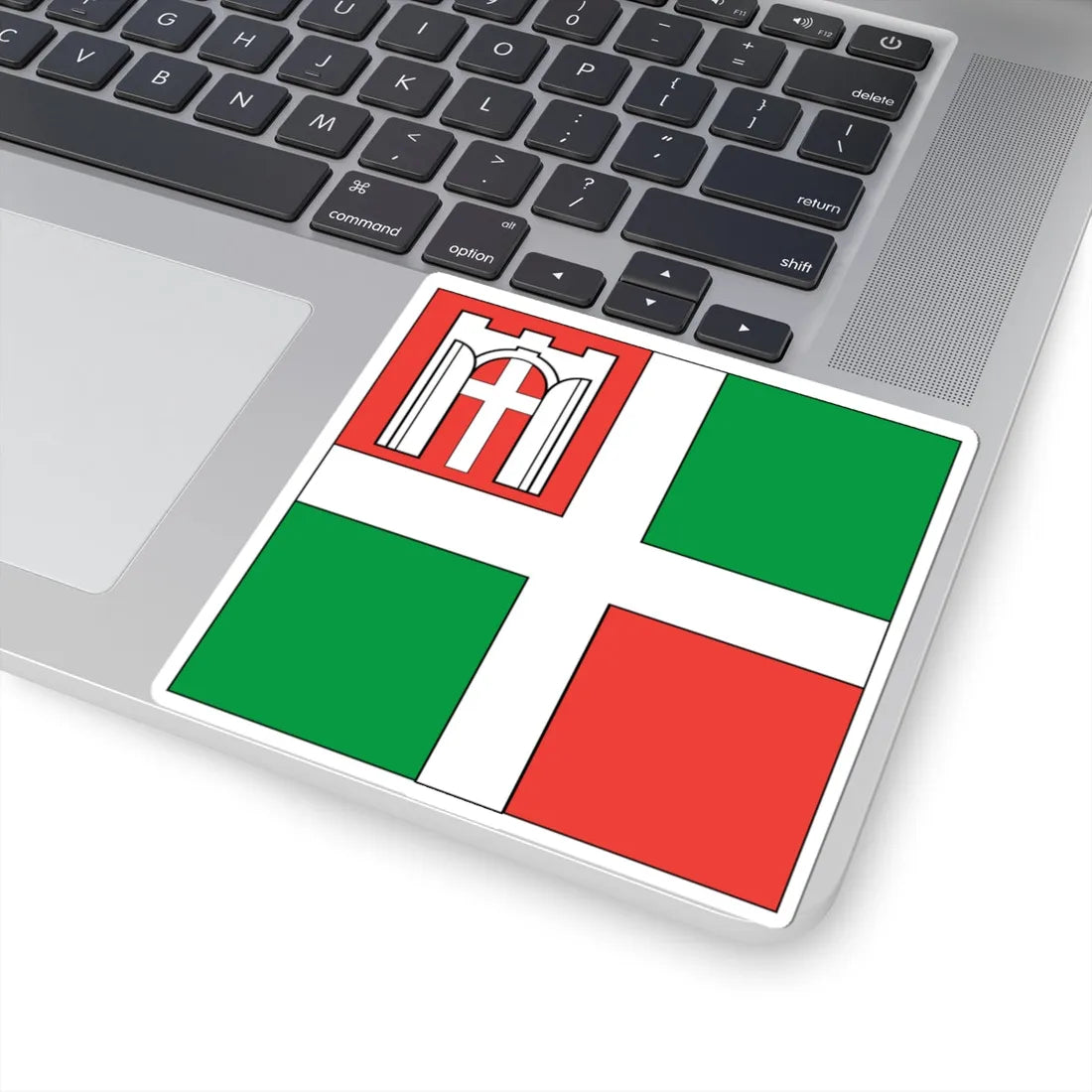 Flag of Gorohiv (Ukraine) STICKER Vinyl Kiss-Cut Decal - The Sticker Space