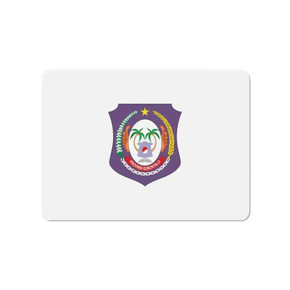 Flag of Gorontalo Indonesia - Refrigerator Magnet 3 Inch - The Sticker Space