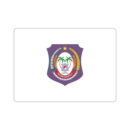 Flag of Gorontalo Indonesia STICKER Vinyl Die-Cut Decal 3 Inch - The Sticker Space