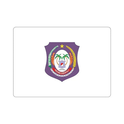 Flag of Gorontalo Indonesia STICKER Vinyl Die-Cut Decal 5 Inch - The Sticker Space