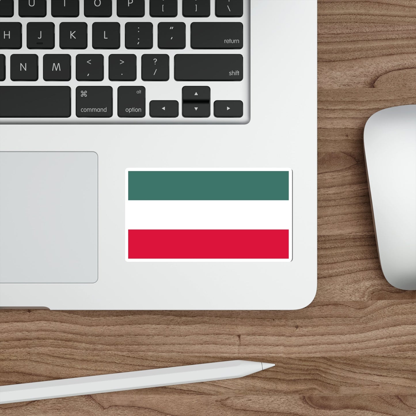 Flag of Gorzów Wielkopolski Poland STICKER Vinyl Die-Cut Decal-The Sticker Space