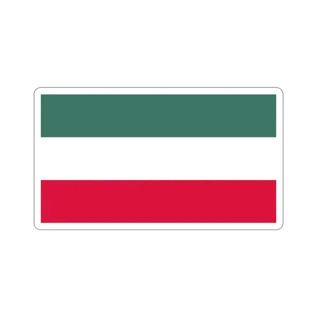 Flag of Gorzów Wielkopolski Poland STICKER Vinyl Die-Cut Decal 3 Inch - The Sticker Space