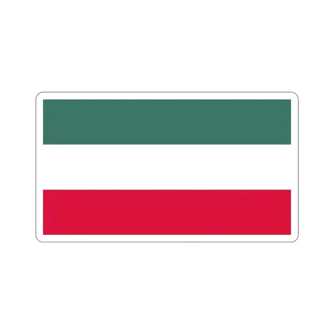 Flag of Gorzów Wielkopolski Poland STICKER Vinyl Die-Cut Decal 4 Inch - The Sticker Space