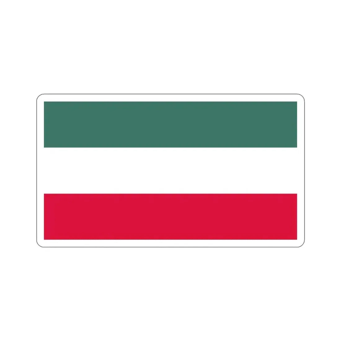 Flag of Gorzów Wielkopolski Poland STICKER Vinyl Die-Cut Decal 4 Inch - The Sticker Space