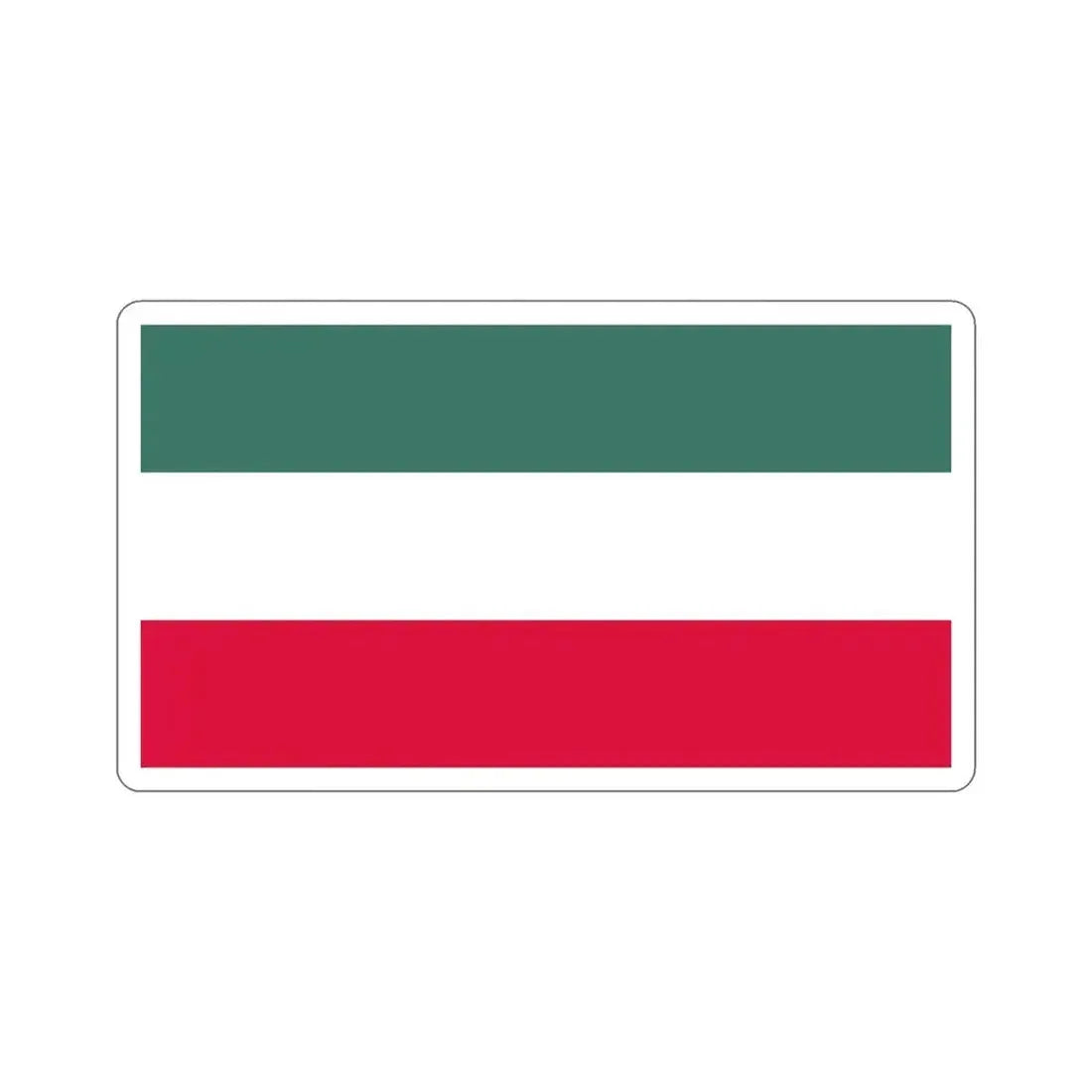 Flag of Gorzów Wielkopolski Poland STICKER Vinyl Die-Cut Decal 5 Inch - The Sticker Space