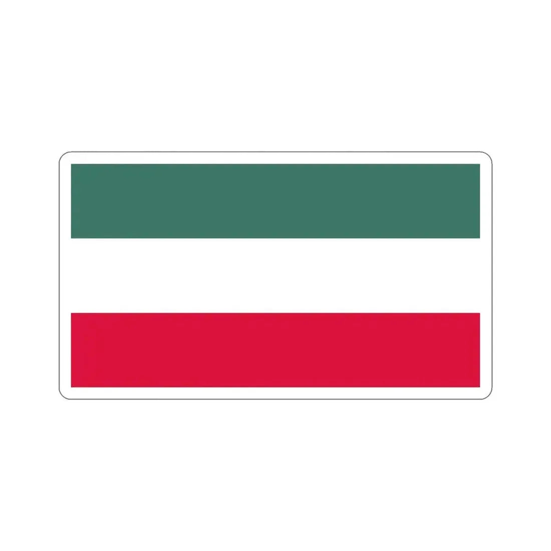 Flag of Gorzów Wielkopolski Poland STICKER Vinyl Die-Cut Decal 5 Inch - The Sticker Space