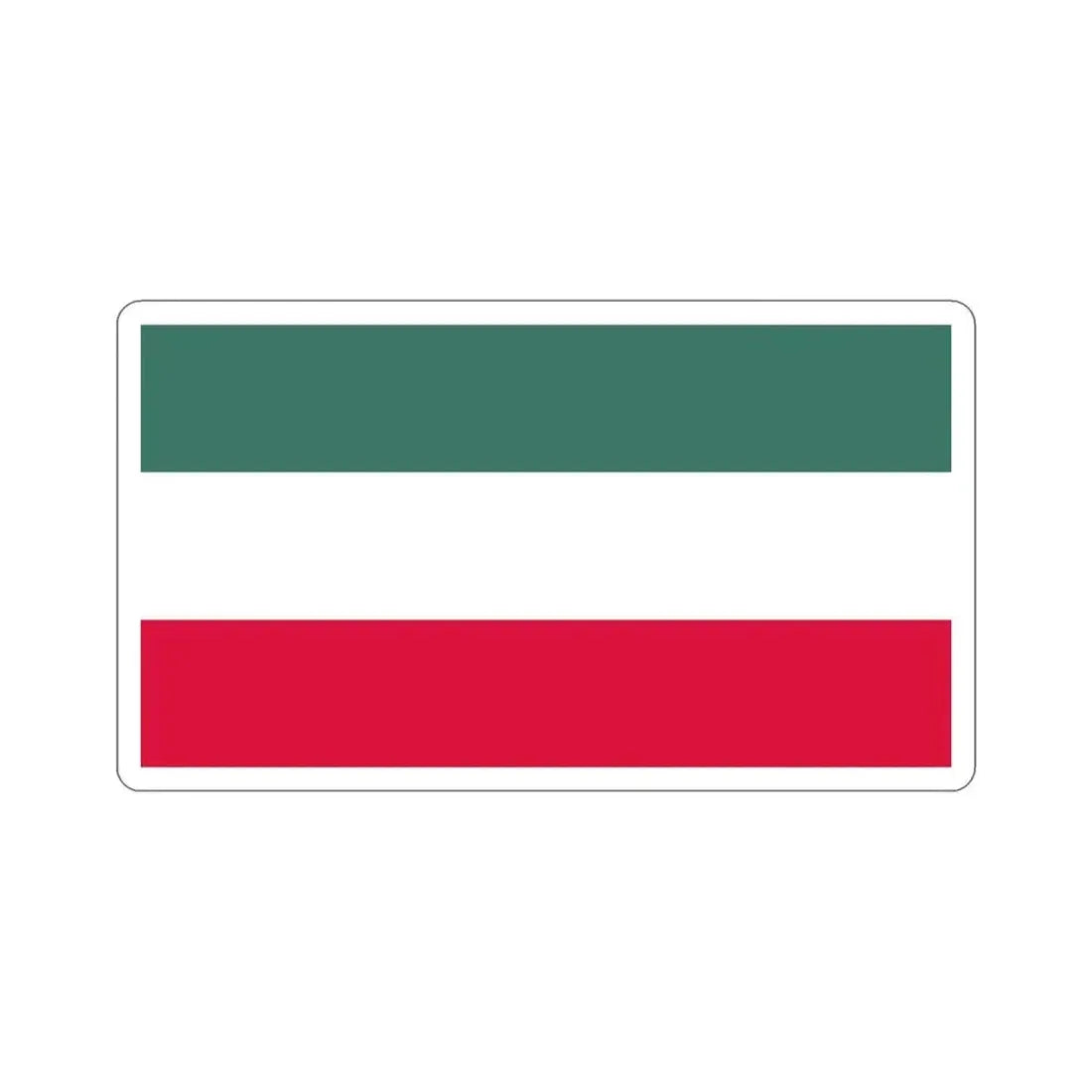 Flag of Gorzów Wielkopolski Poland STICKER Vinyl Die-Cut Decal 6 Inch - The Sticker Space
