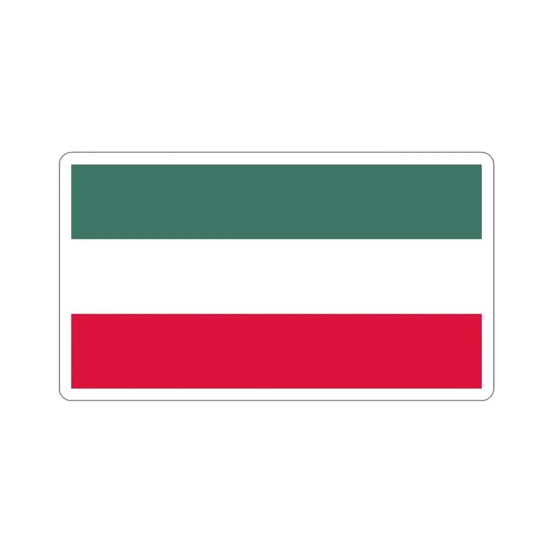 Flag of Gorzów Wielkopolski Poland STICKER Vinyl Die-Cut Decal 6 Inch - The Sticker Space