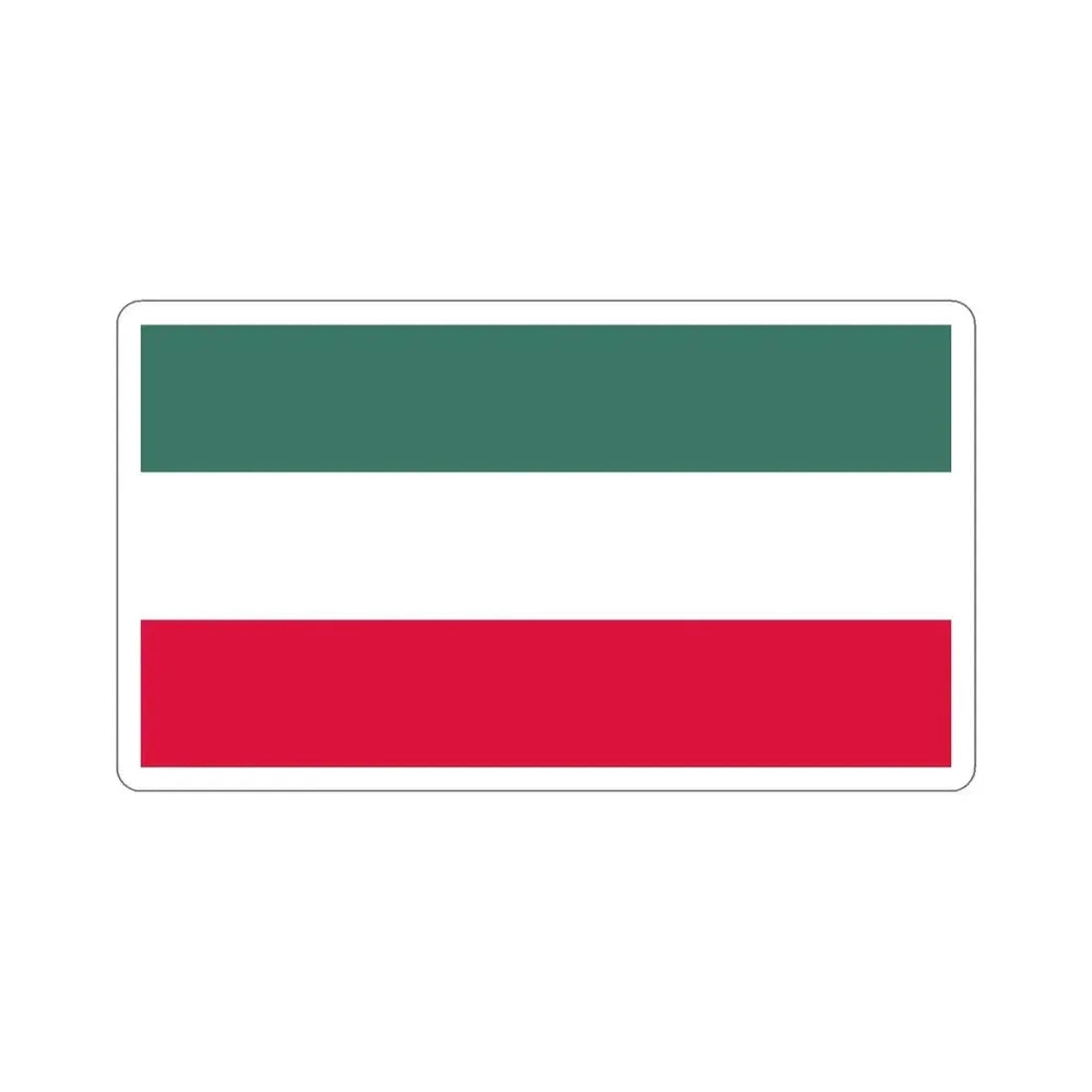 Flag of Gorzów Wielkopolski Poland STICKER Vinyl Die-Cut Decal - The Sticker Space