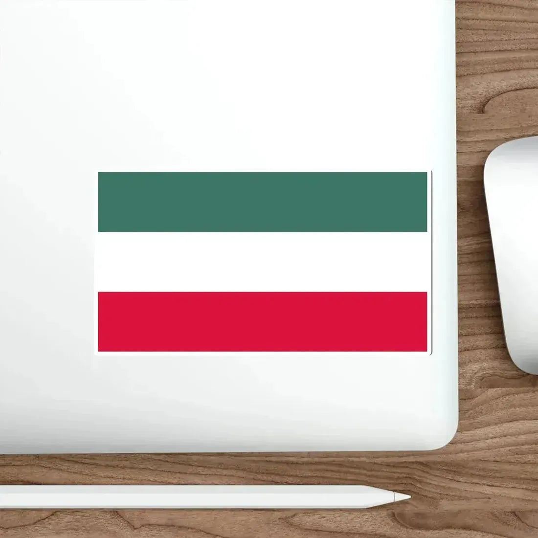 Flag of Gorzów Wielkopolski Poland STICKER Vinyl Die-Cut Decal - The Sticker Space