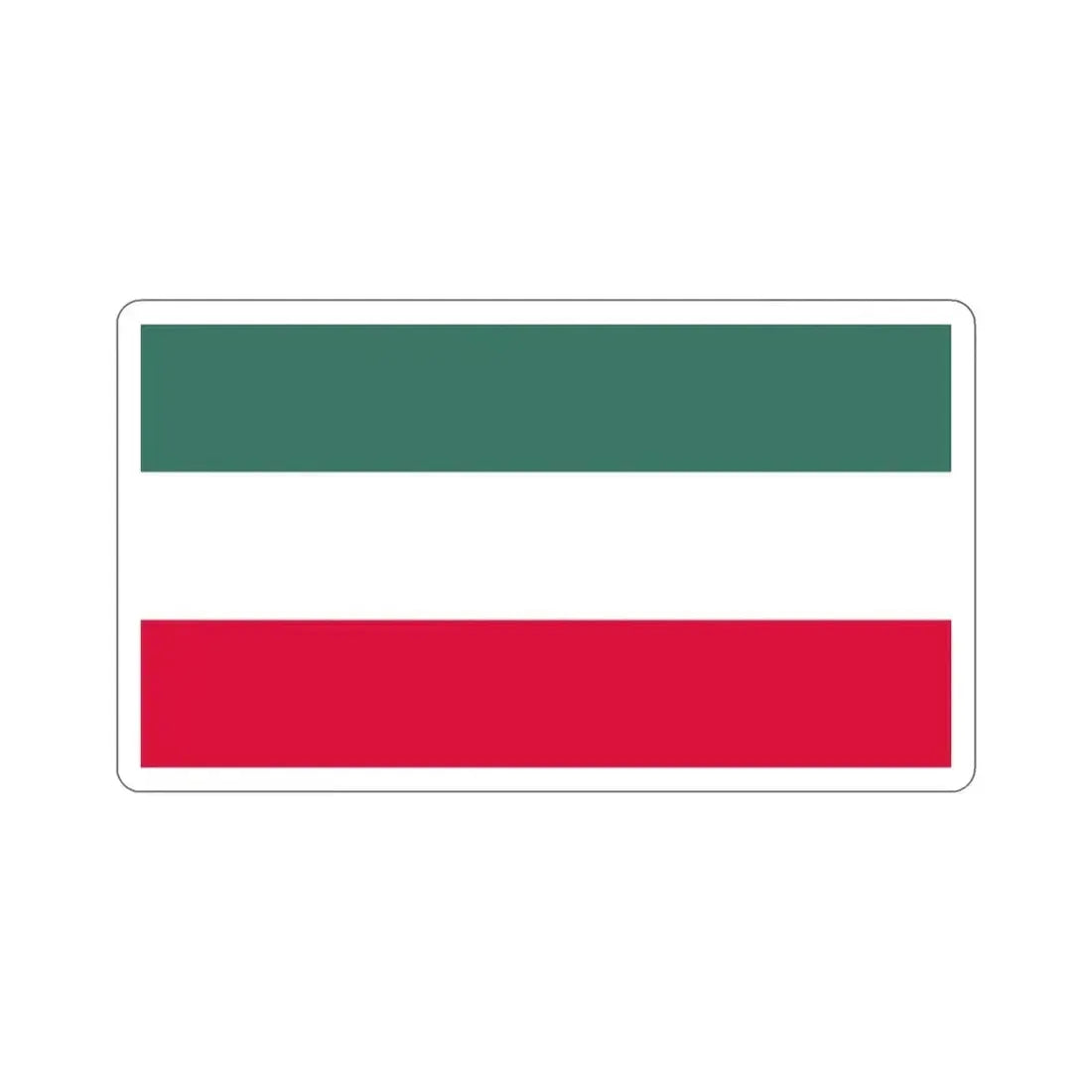 Flag of Gorzów Wielkopolski Poland STICKER Vinyl Die-Cut Decal - The Sticker Space