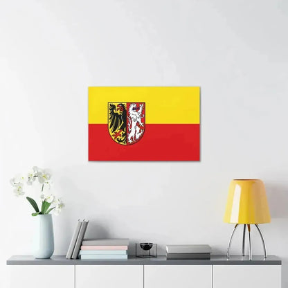 Flag of Goslar Germany - Canvas Wall Art - The Sticker Space
