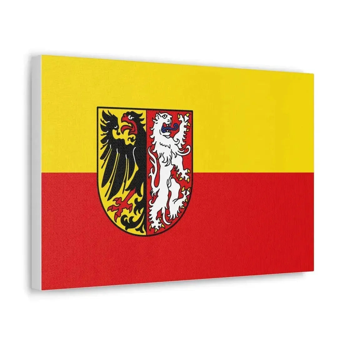 Flag of Goslar Germany - Canvas Wall Art - The Sticker Space