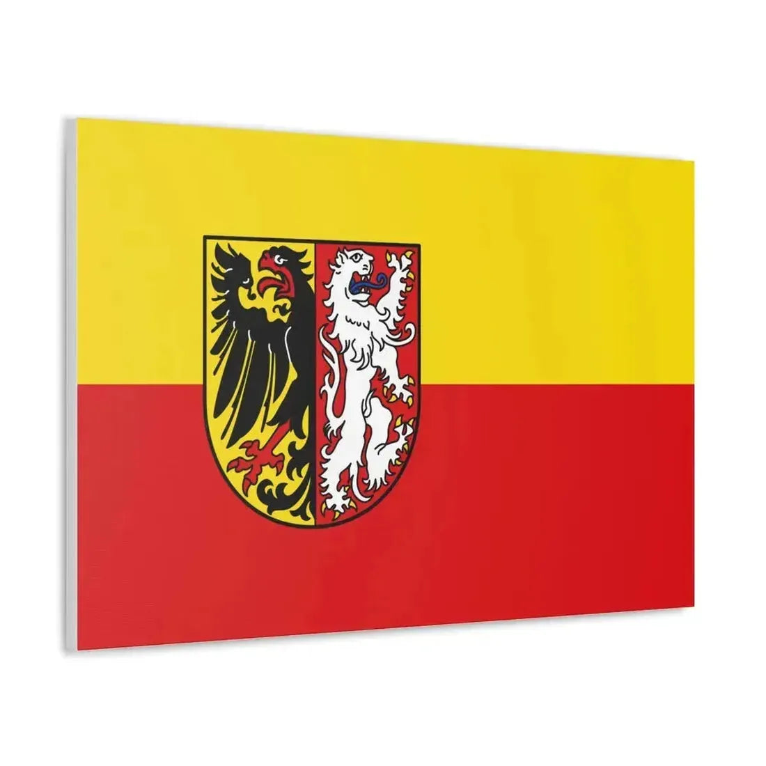 Flag of Goslar Germany - Canvas Wall Art - The Sticker Space