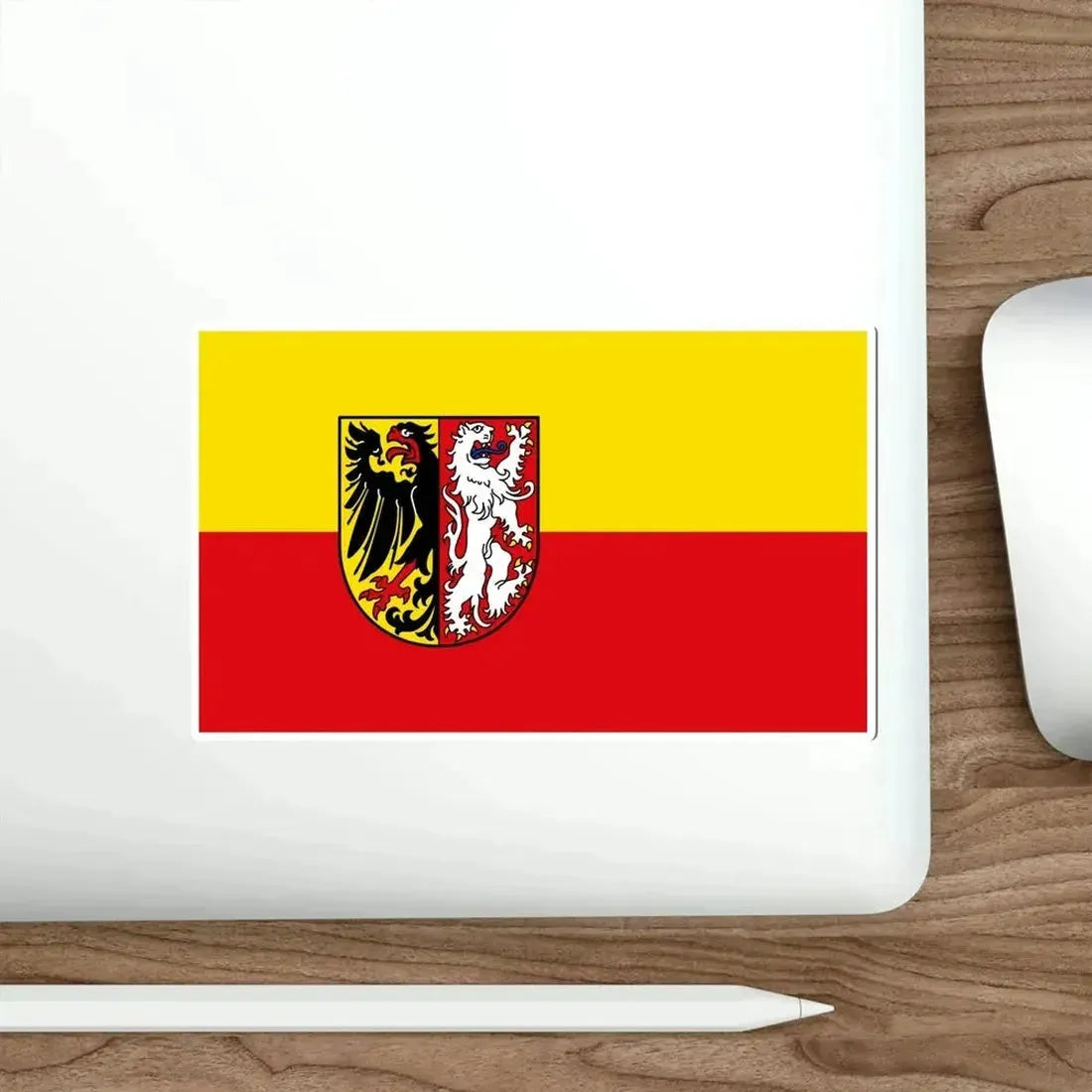 Flag of Goslar Germany STICKER Vinyl Die-Cut Decal - The Sticker Space
