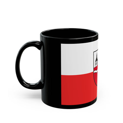 Flag of Gotha Germany - Black Coffee Mug-The Sticker Space