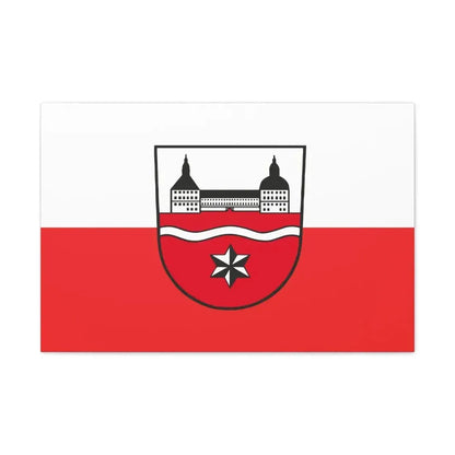 Flag of Gotha Germany - Canvas Wall Art 30" x 20" 1.25" - The Sticker Space