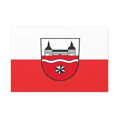 Flag of Gotha Germany - Canvas Wall Art 36" x 24" 1.25" - The Sticker Space