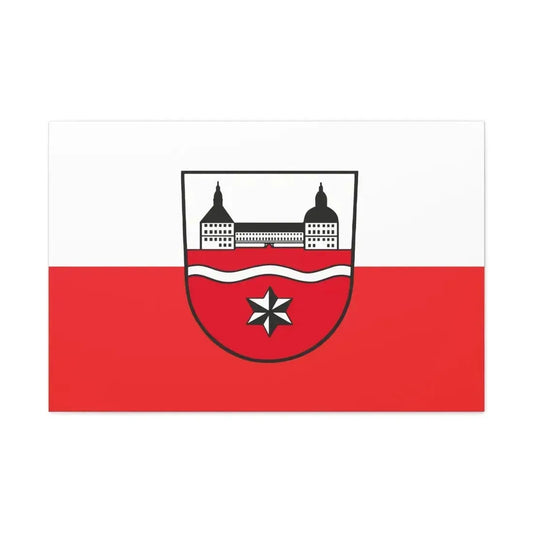Flag of Gotha Germany - Canvas Wall Art 36" x 24" 1.25" - The Sticker Space