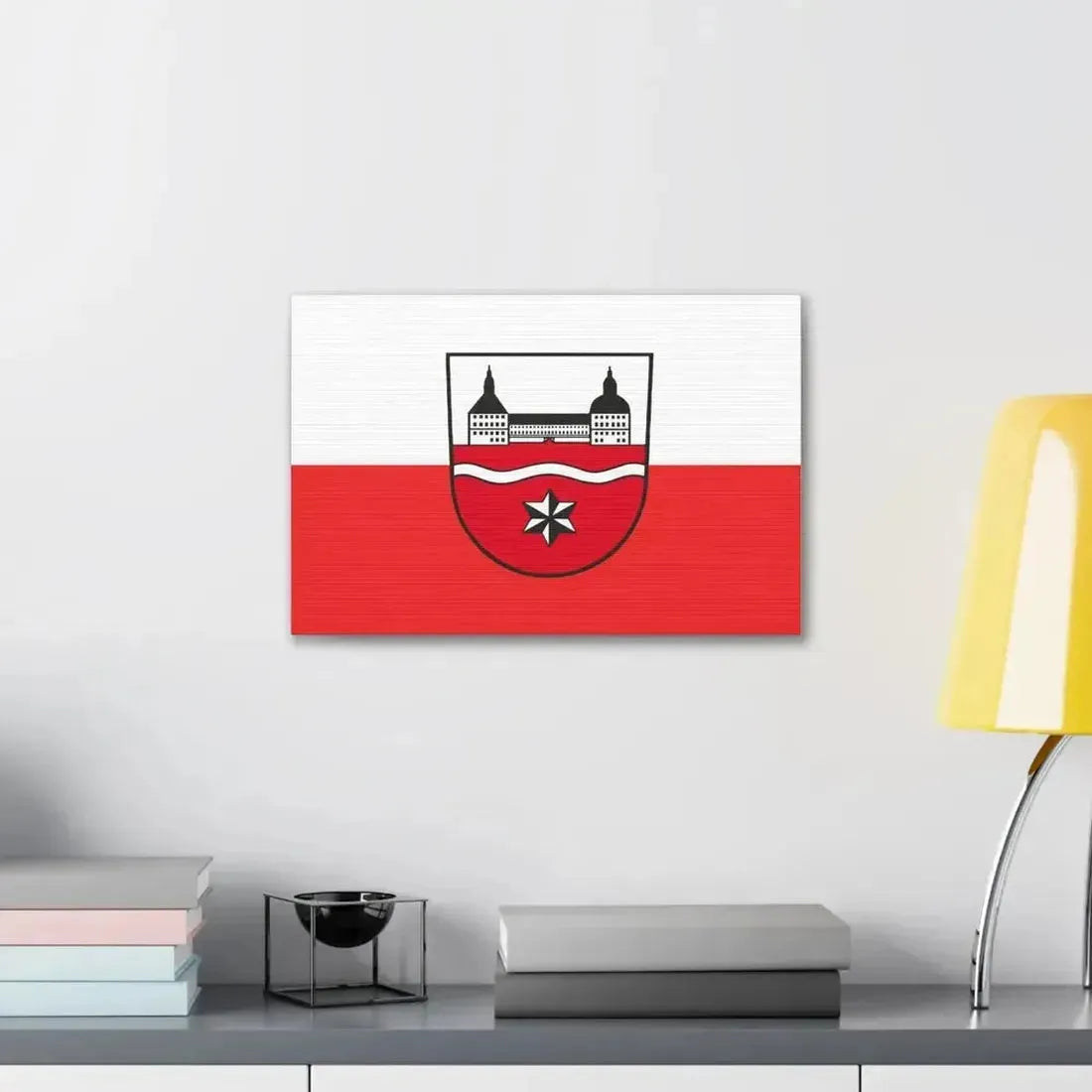 Flag of Gotha Germany - Canvas Wall Art - The Sticker Space