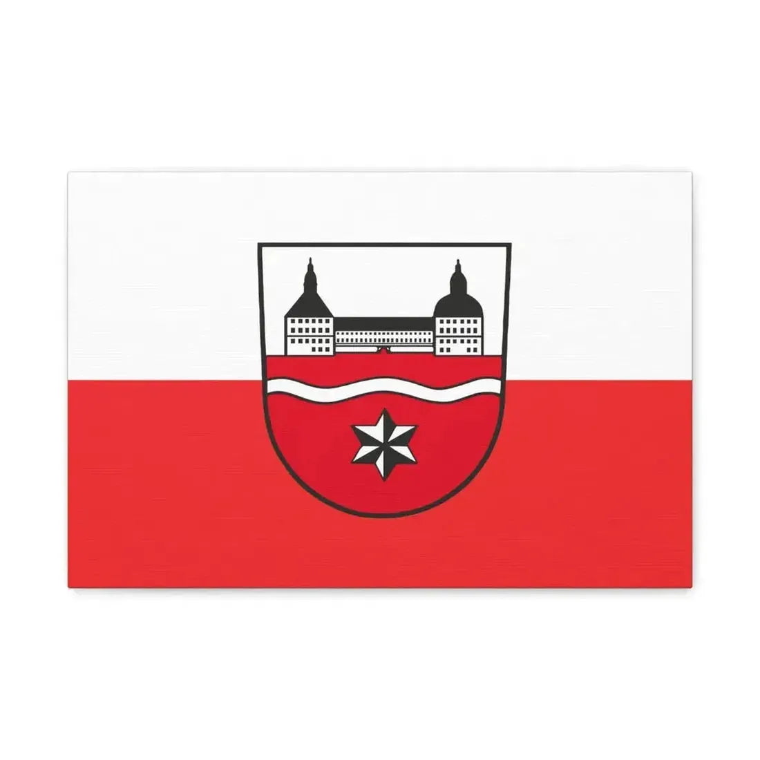 Flag of Gotha Germany - Canvas Wall Art - The Sticker Space