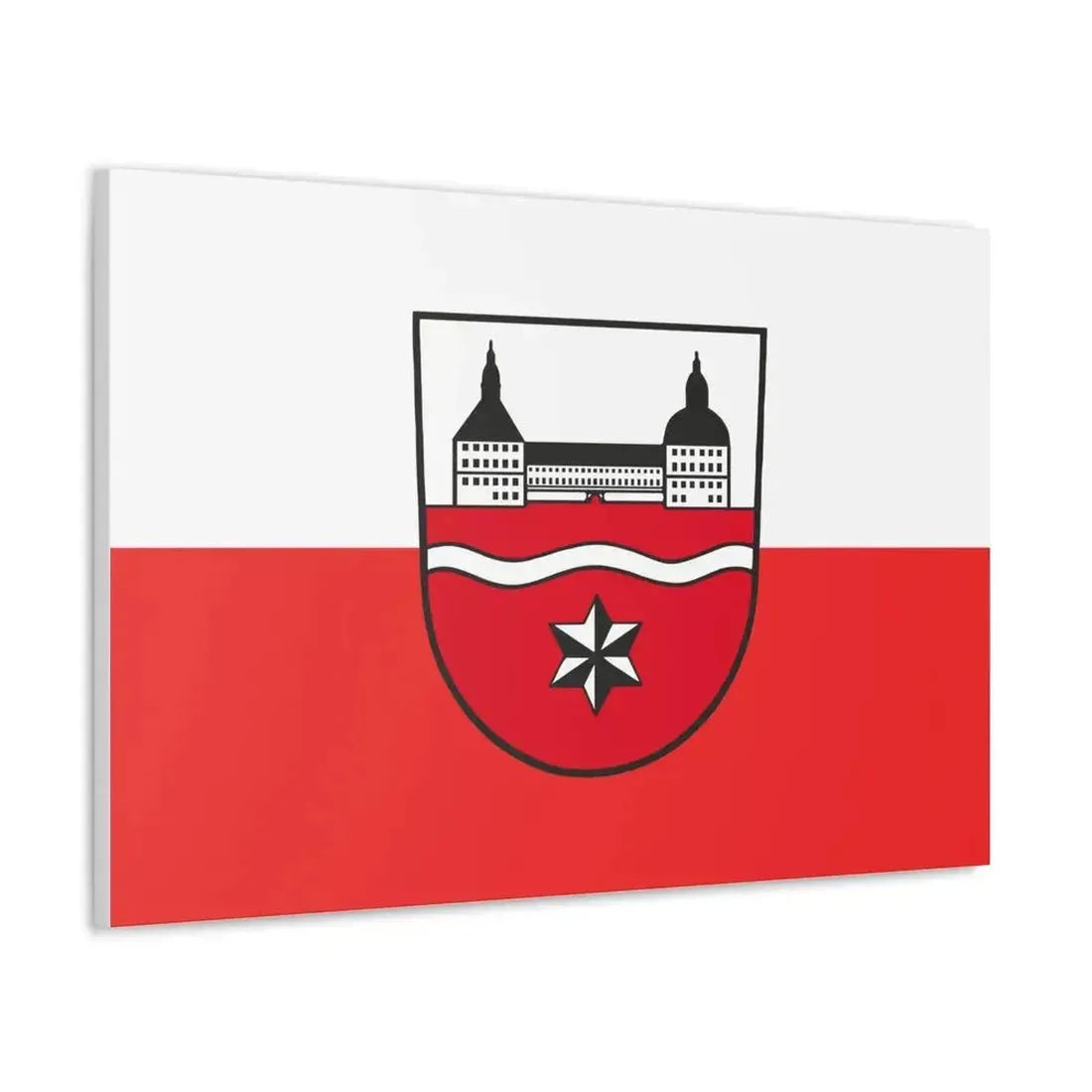 Flag of Gotha Germany - Canvas Wall Art - The Sticker Space