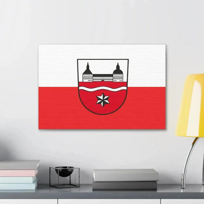 Flag of Gotha Germany - Canvas Wall Art - The Sticker Space