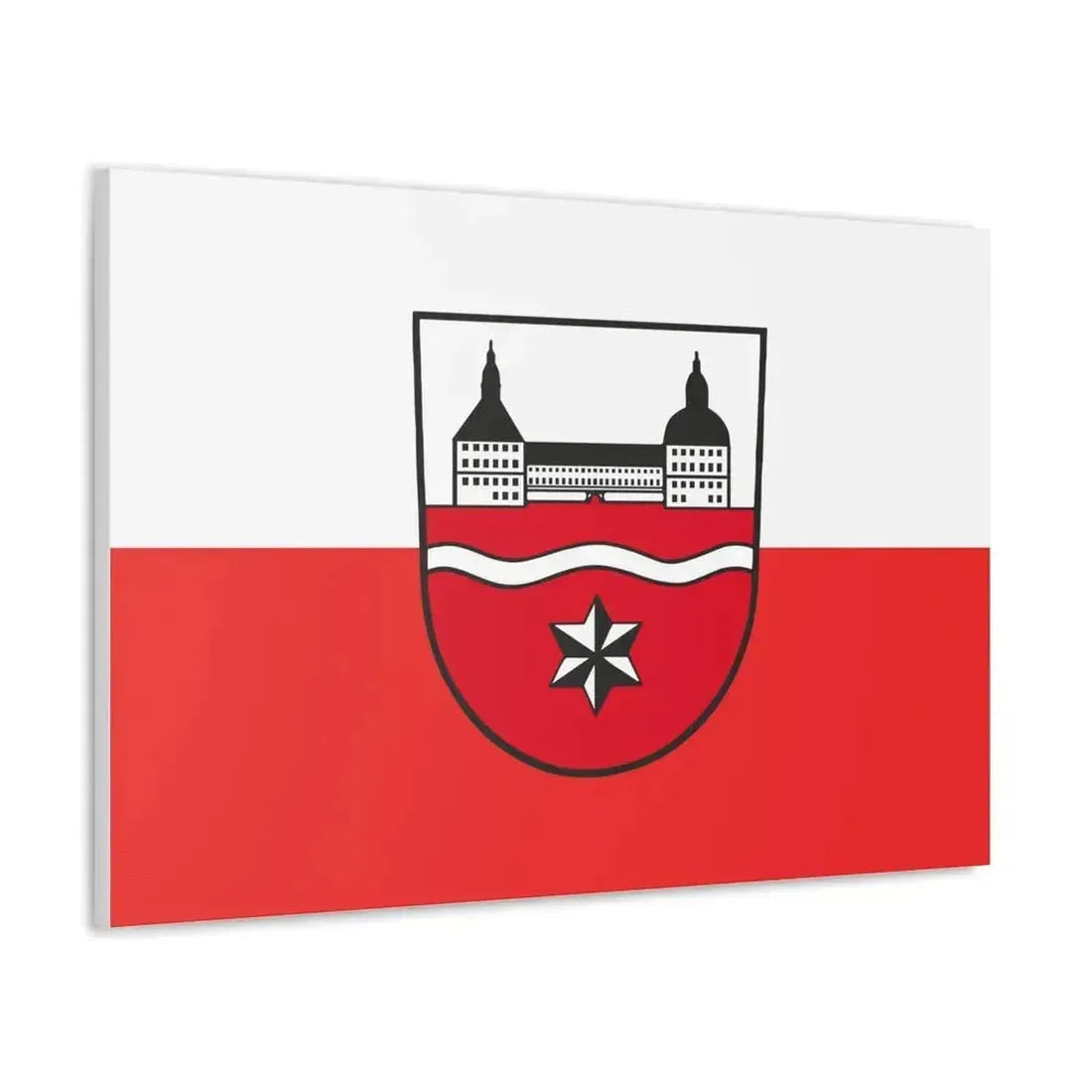 Flag of Gotha Germany - Canvas Wall Art - The Sticker Space