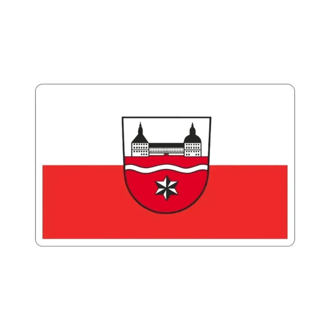 Flag of Gotha Germany STICKER Vinyl Die-Cut Decal 2 Inch - The Sticker Space