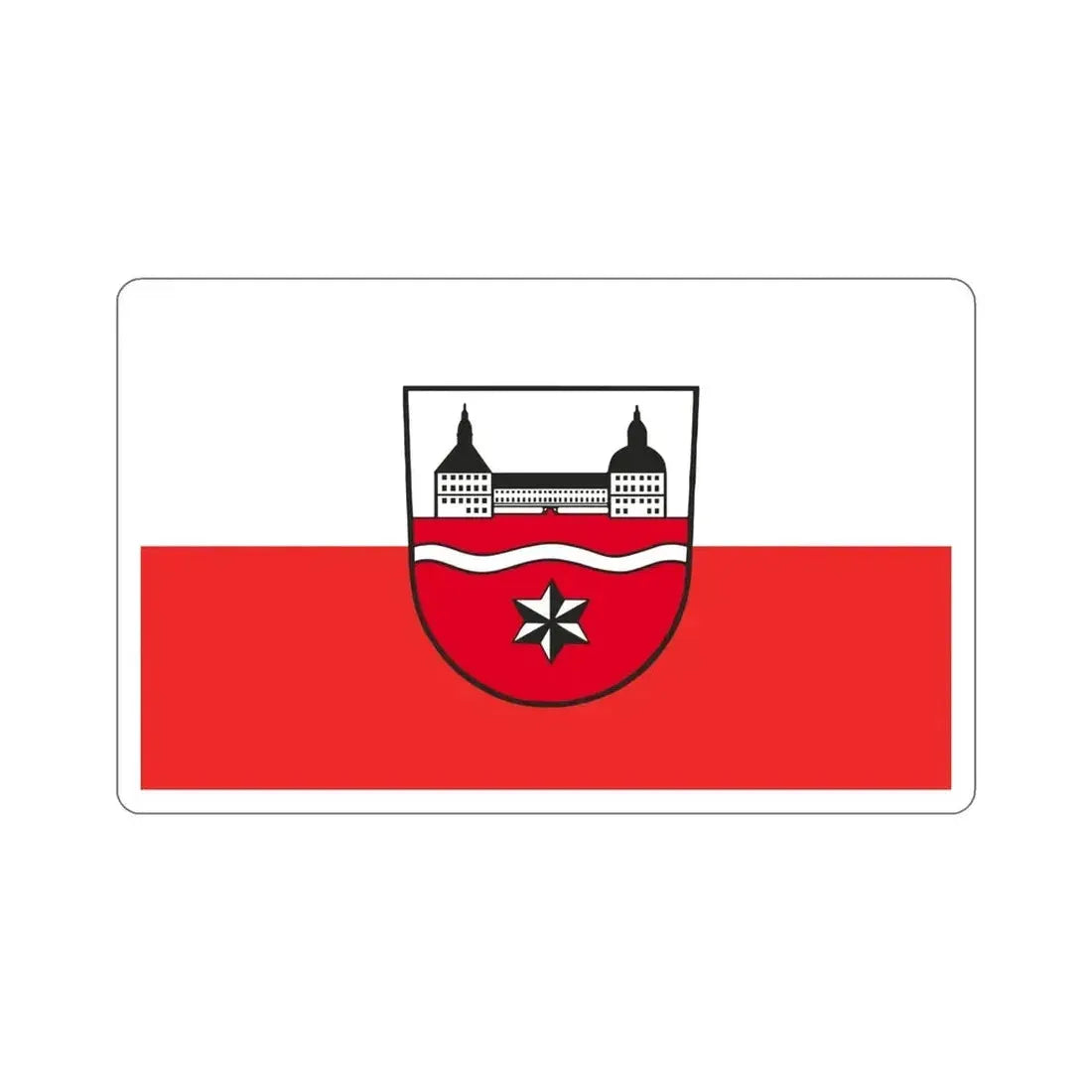 Flag of Gotha Germany STICKER Vinyl Die-Cut Decal - The Sticker Space