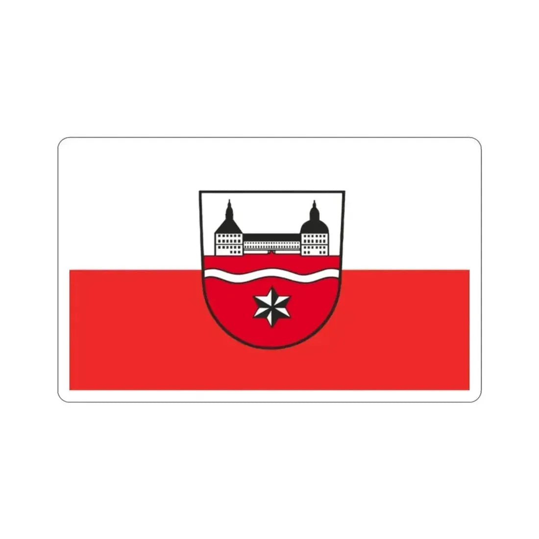 Flag of Gotha Germany STICKER Vinyl Die-Cut Decal - The Sticker Space