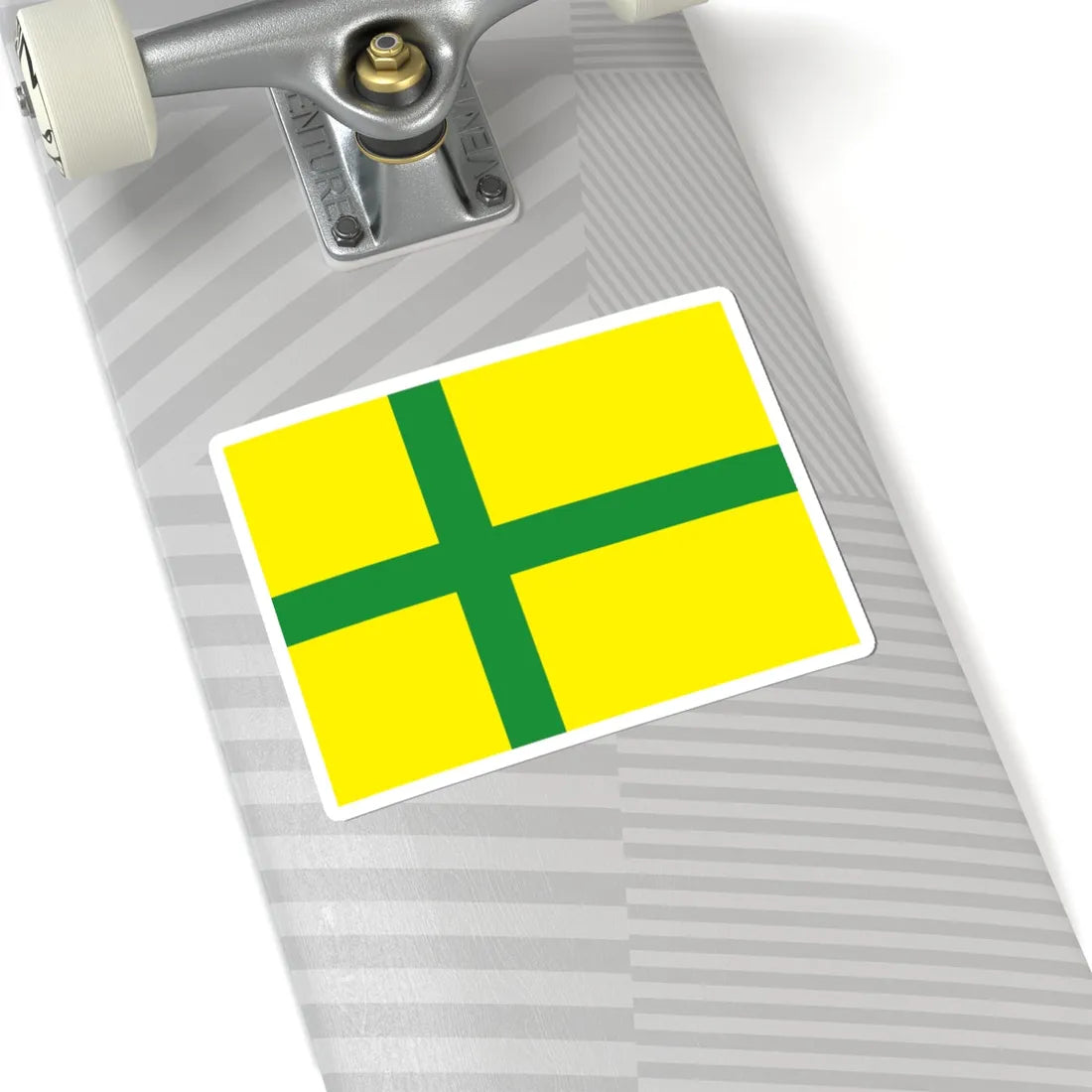 Flag of Gotland (Sweden) STICKER Vinyl Kiss-Cut Decal - The Sticker Space