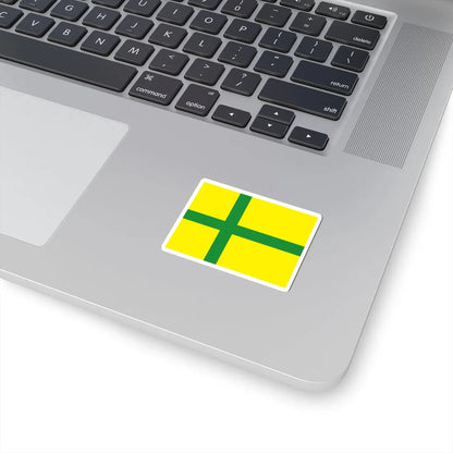 Flag of Gotland (Sweden) STICKER Vinyl Kiss-Cut Decal - The Sticker Space