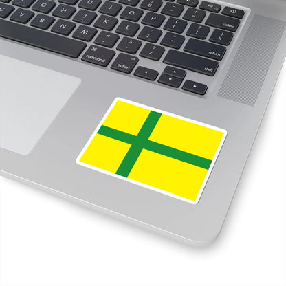 Flag of Gotland (Sweden) STICKER Vinyl Kiss-Cut Decal - The Sticker Space