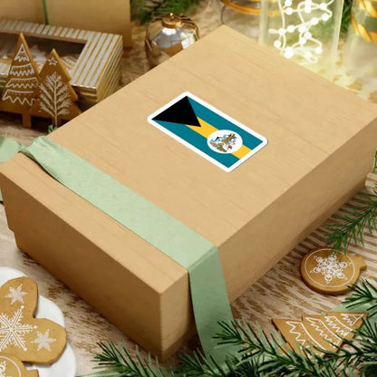 Flag of government ministers of the Bahamas (Bahamas) STICKER Vinyl Kiss-Cut Decal - The Sticker Space