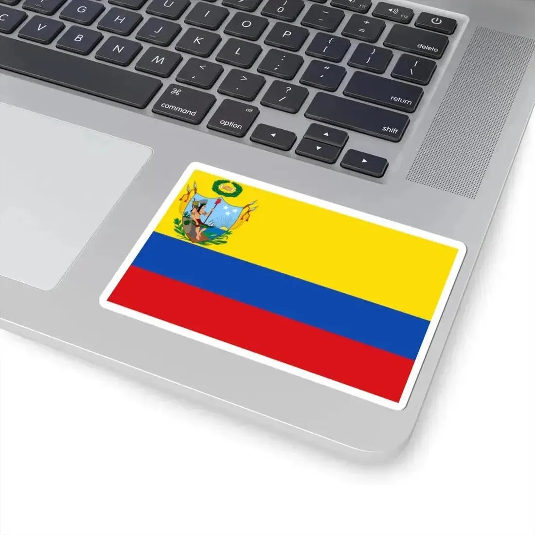 Flag of Gran Colombia 1819-1820 (Colombia) STICKER Vinyl Kiss-Cut Decal - The Sticker Space
