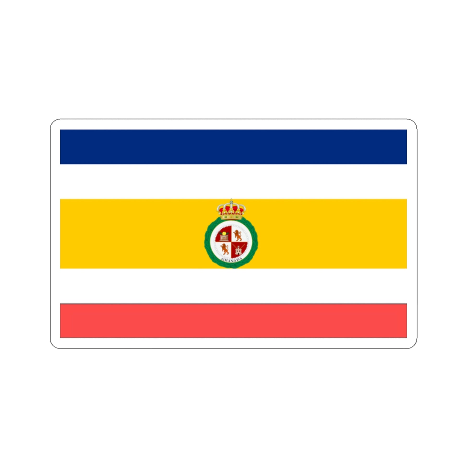 Flag of Granada, Nicaragua STICKER Vinyl Die-Cut Decal-2 Inch-The Sticker Space