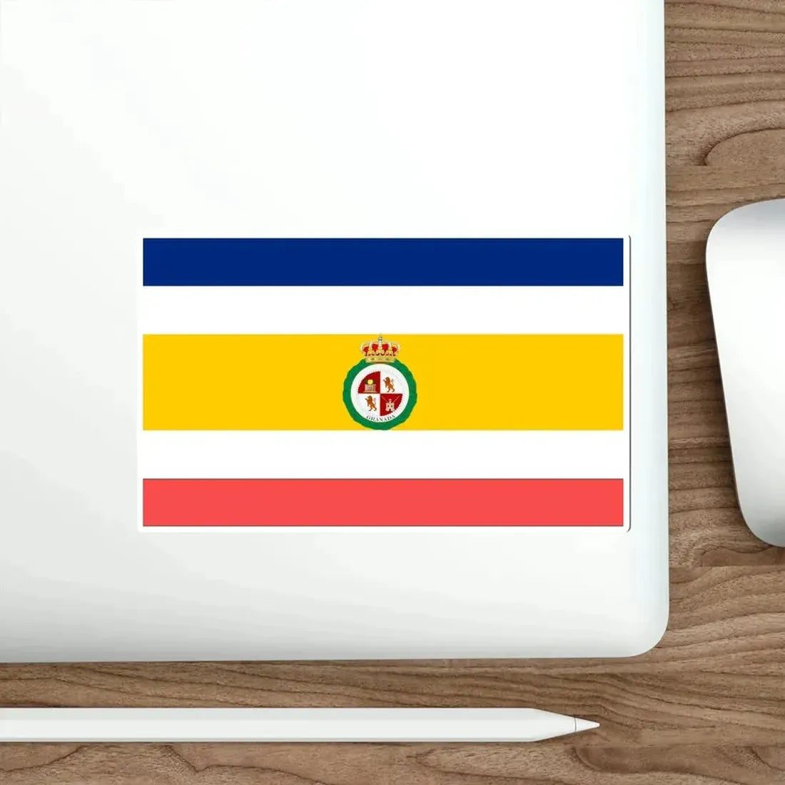Flag of Granada, Nicaragua STICKER Vinyl Die-Cut Decal - The Sticker Space