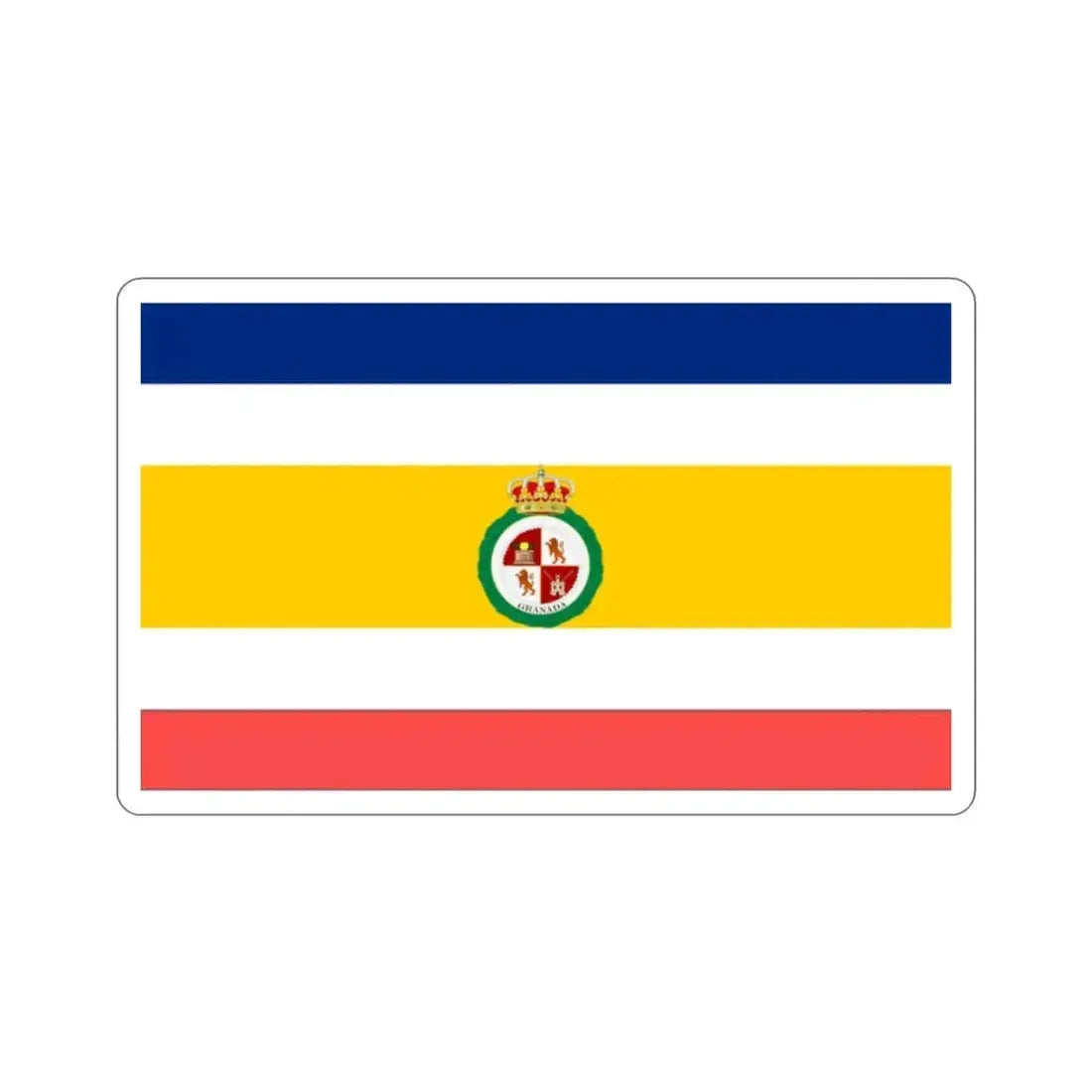 Flag of Granada, Nicaragua STICKER Vinyl Die-Cut Decal - The Sticker Space