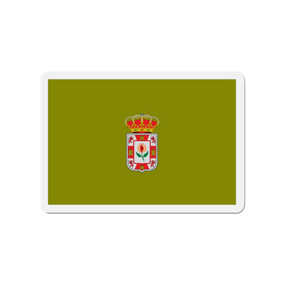 Flag of Granada Spain - Die-Cut Magnet-3" x 3"-The Sticker Space