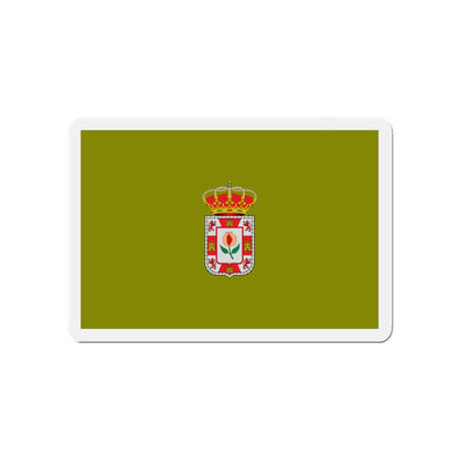 Flag of Granada Spain - Die-Cut Magnet-4" x 4"-The Sticker Space