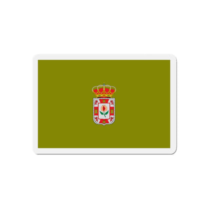 Flag of Granada Spain - Die-Cut Magnet-5" x 5"-The Sticker Space