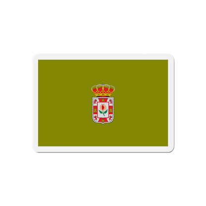 Flag of Granada Spain - Die-Cut Magnet-6 × 6"-The Sticker Space